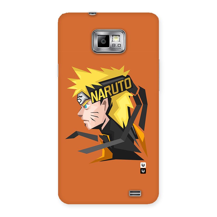 Minimal Naruto Artwork Back Case for Galaxy S2