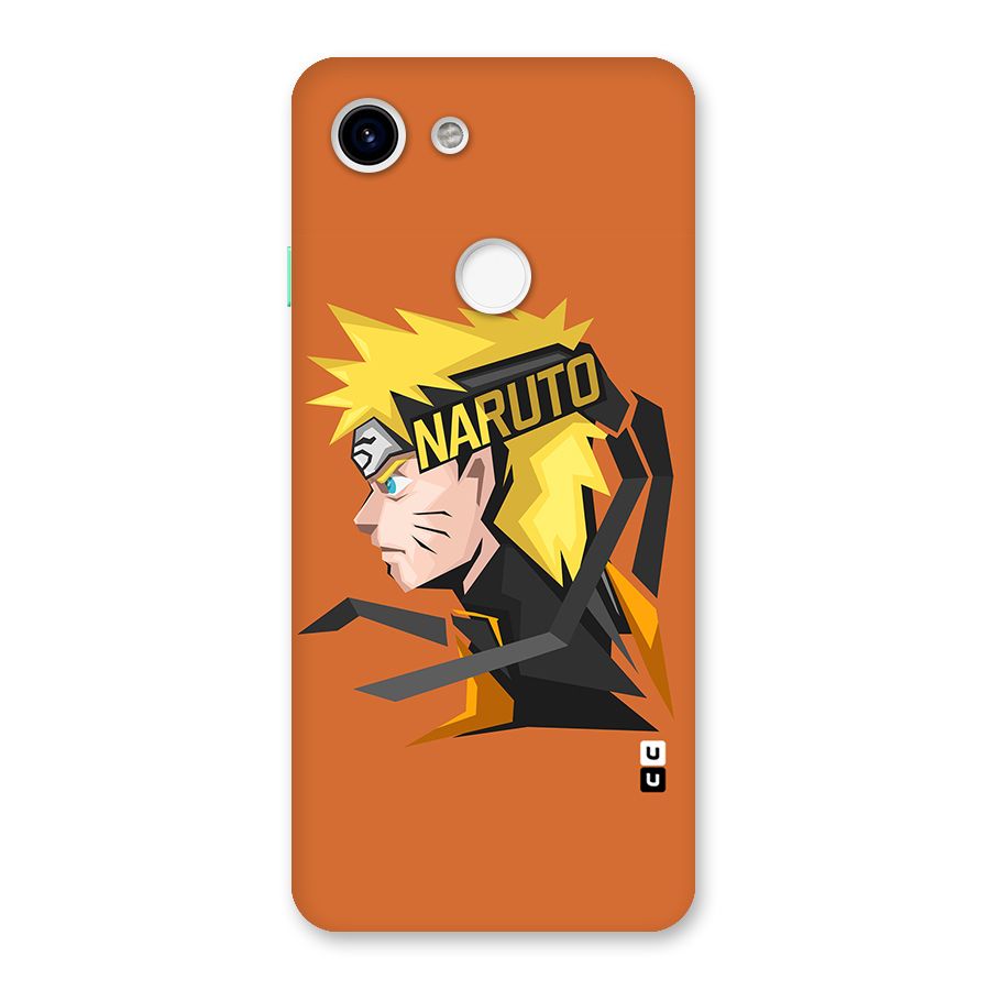 Minimal Naruto Artwork Back Case for Google Pixel 3