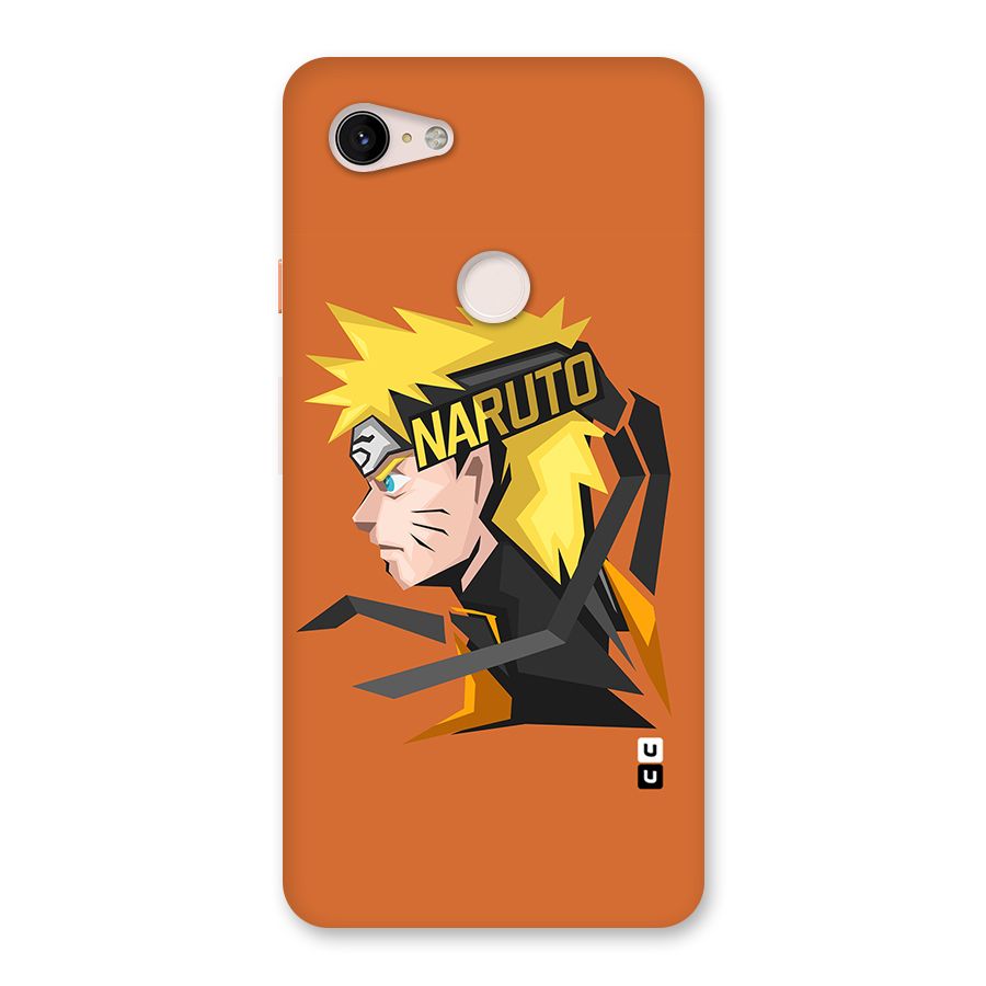 Minimal Naruto Artwork Back Case for Google Pixel 3 XL
