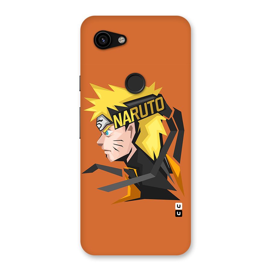 Minimal Naruto Artwork Back Case for Google Pixel 3a