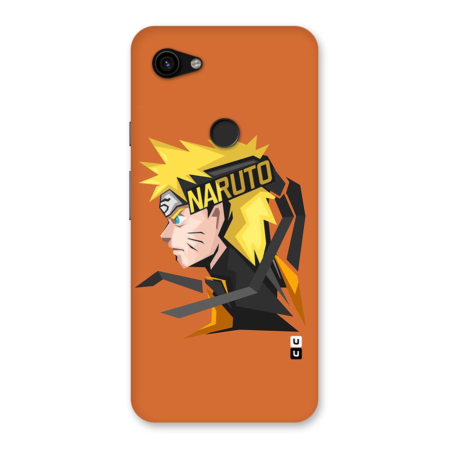 Minimal Naruto Artwork Back Case for Google Pixel 3a XL