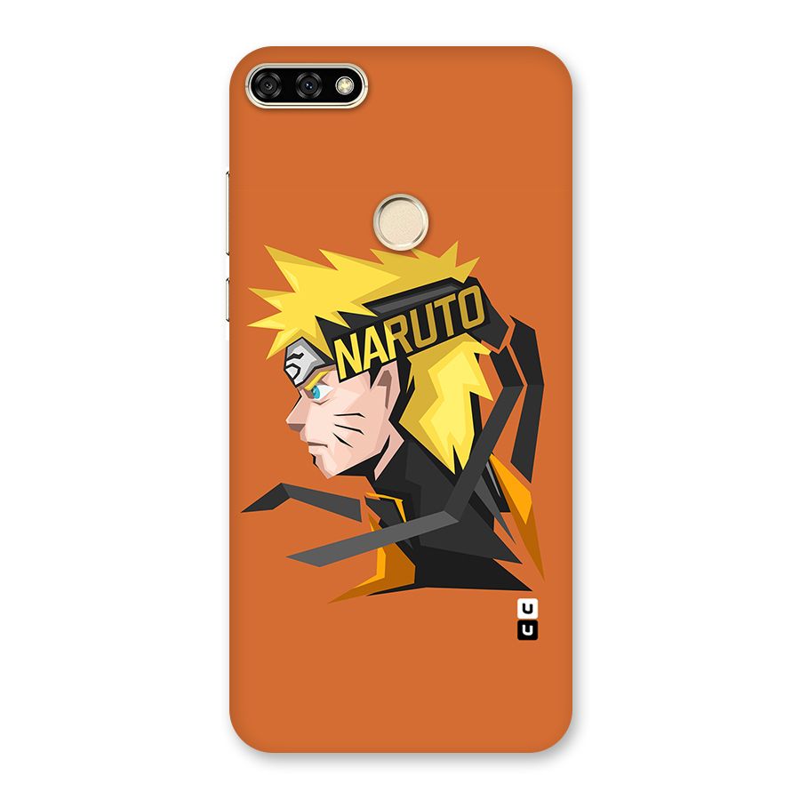 Minimal Naruto Artwork Back Case for Honor 7A
