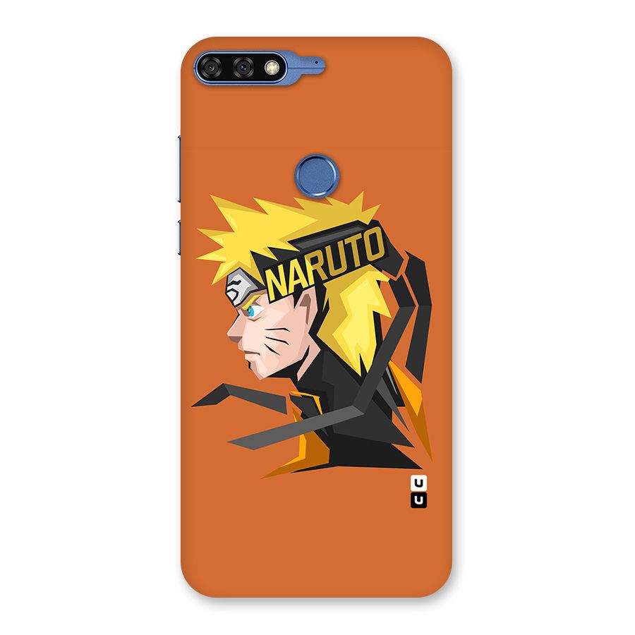 Minimal Naruto Artwork Back Case for Honor 7C