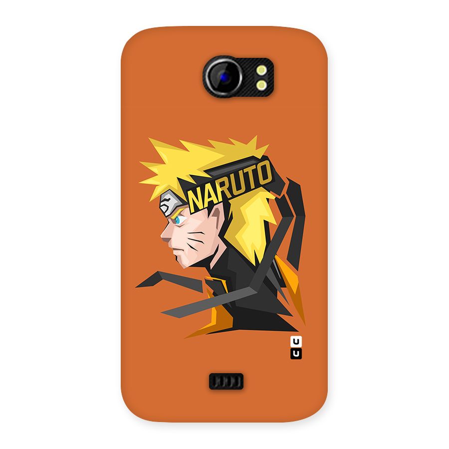 Minimal Naruto Artwork Back Case for Micromax Canvas 2 A110