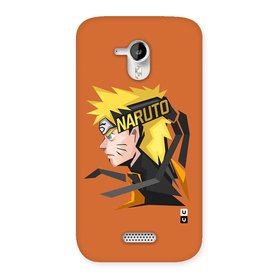 Minimal Naruto Artwork Back Case for Micromax Canvas HD A116