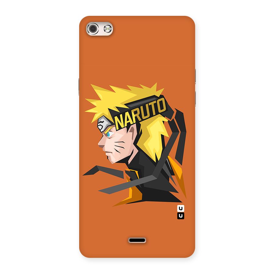 Minimal Naruto Artwork Back Case for Micromax Canvas Silver 5