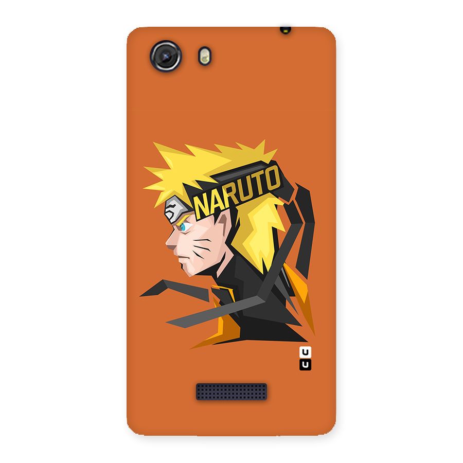 Minimal Naruto Artwork Back Case for Micromax Unite 3