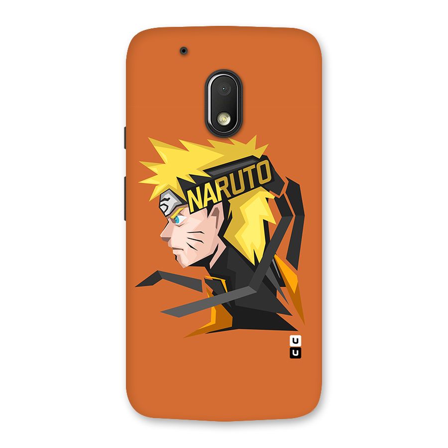 Minimal Naruto Artwork Back Case for Moto G4 Play