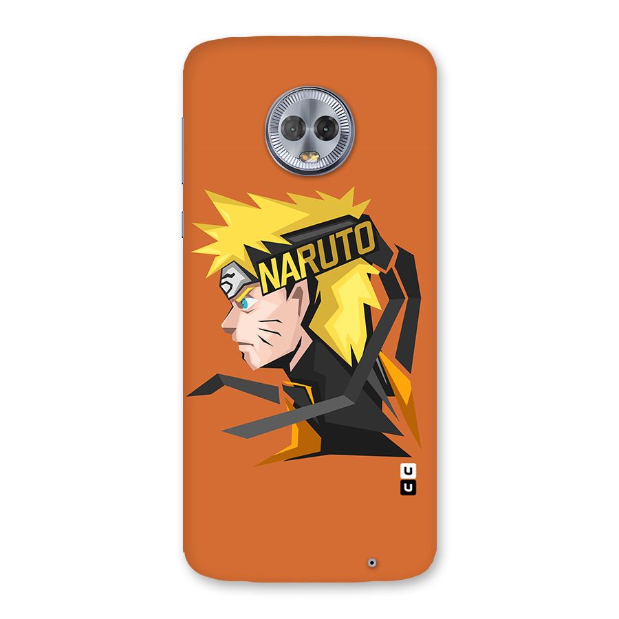 Minimal Naruto Artwork Back Case for Moto G6 Plus