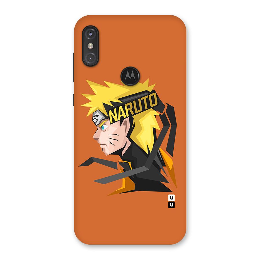 Minimal Naruto Artwork Back Case for Motorola One Power