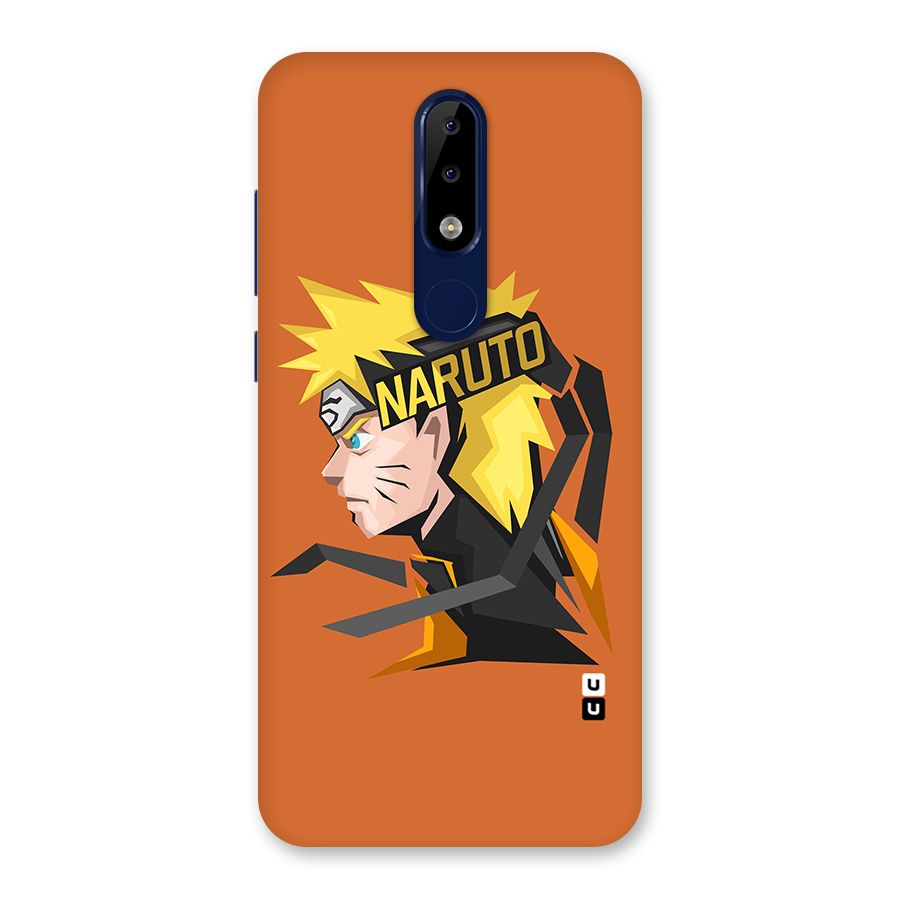 Minimal Naruto Artwork Back Case for Nokia 5.1 Plus