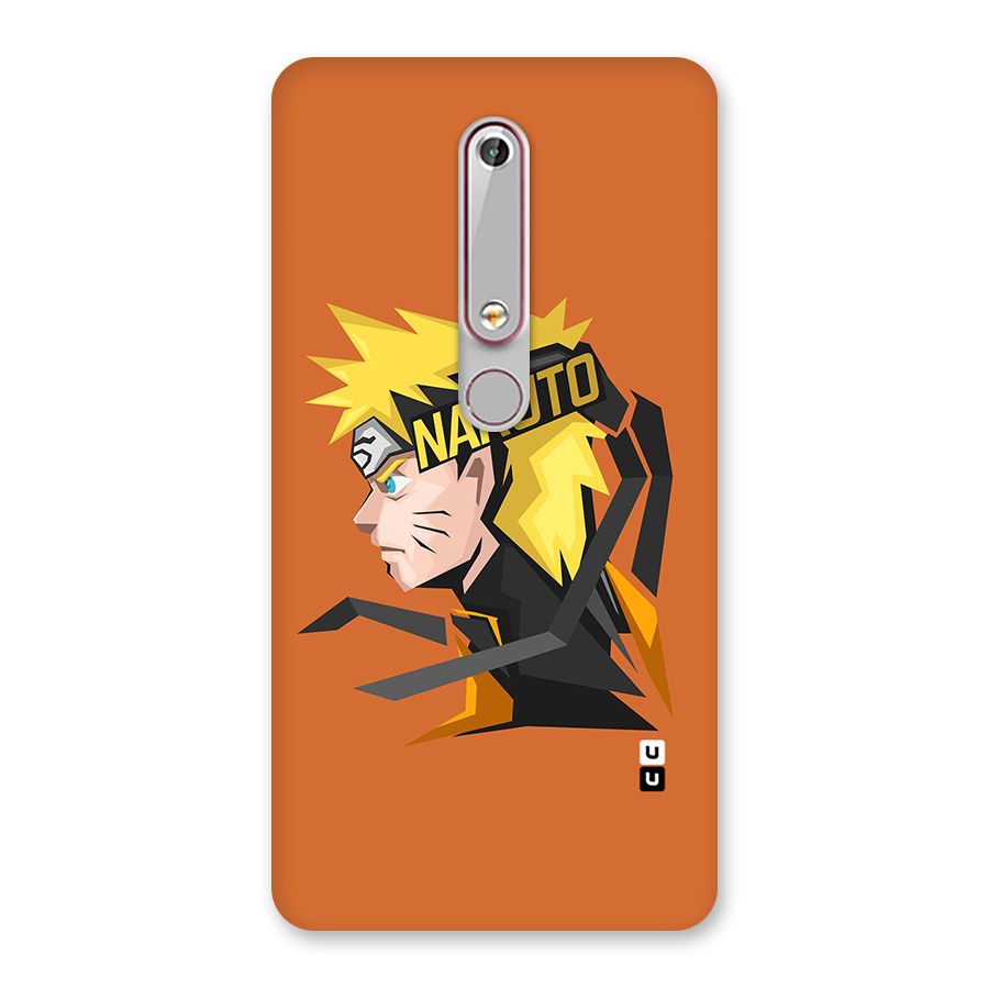 Minimal Naruto Artwork Back Case for Nokia 6.1