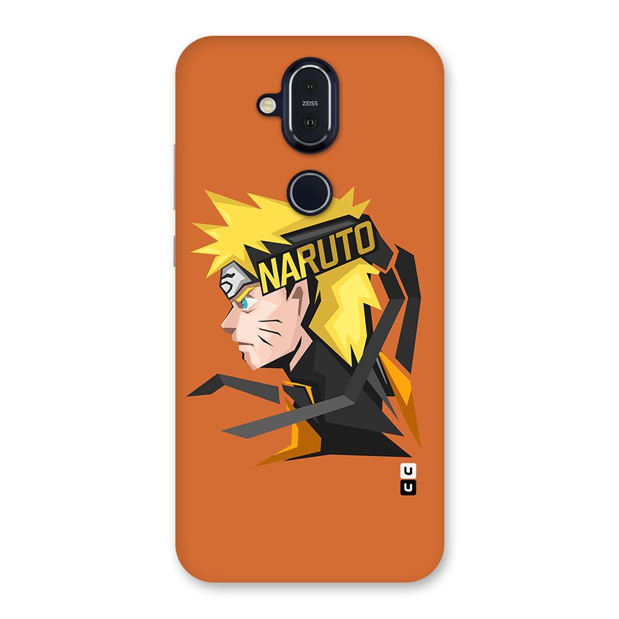 Minimal Naruto Artwork Back Case for Nokia 8.1