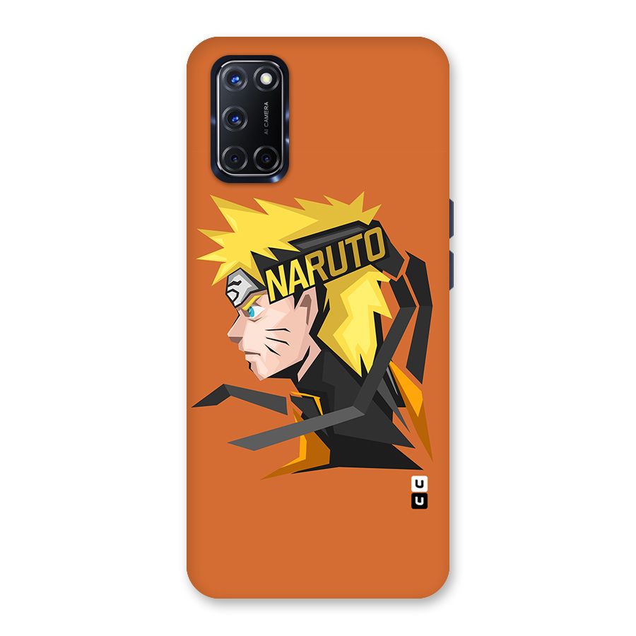 Minimal Naruto Artwork Back Case for Oppo A52