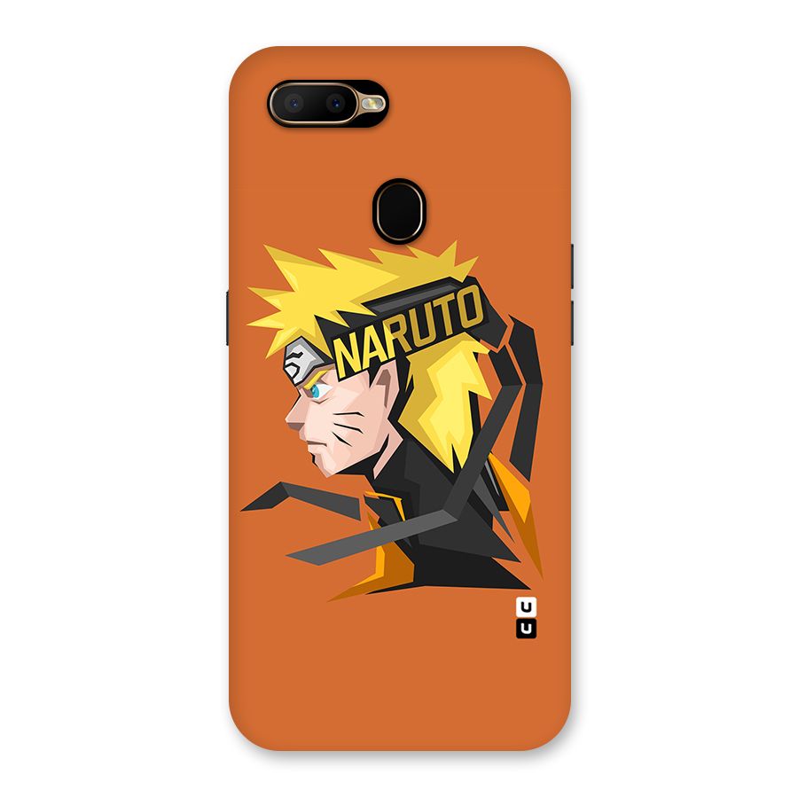 Minimal Naruto Artwork Back Case for Oppo A5s