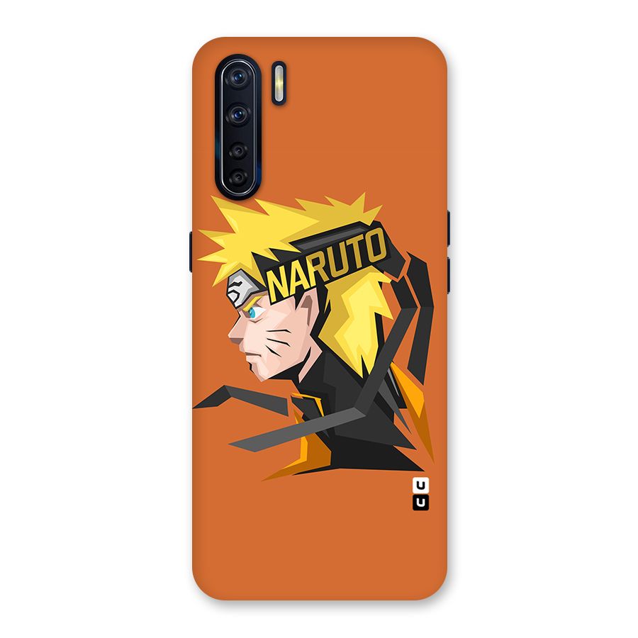 Minimal Naruto Artwork Back Case for Oppo F15