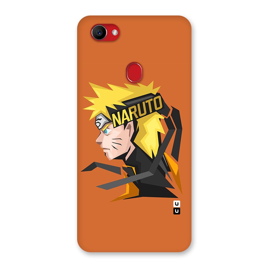 Minimal Naruto Artwork Back Case for Oppo F7