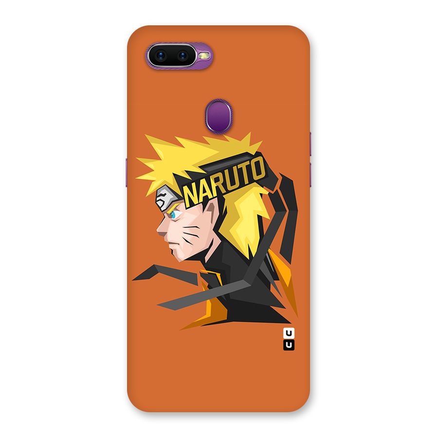 Minimal Naruto Artwork Back Case for Oppo F9
