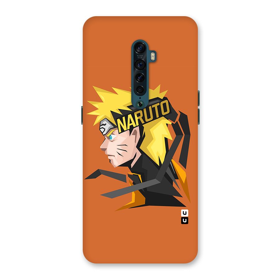 Minimal Naruto Artwork Back Case for Oppo Reno2