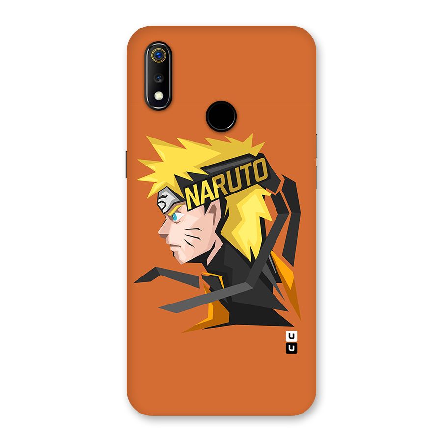 Minimal Naruto Artwork Back Case for Realme 3