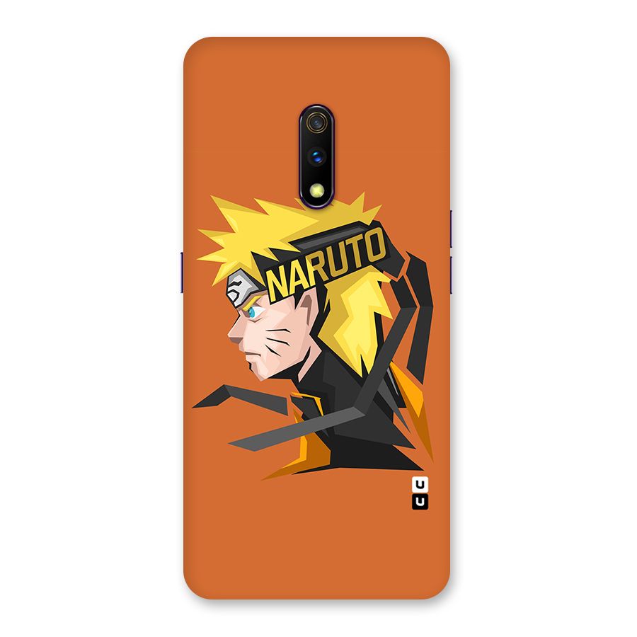 Minimal Naruto Artwork Back Case for Realme X
