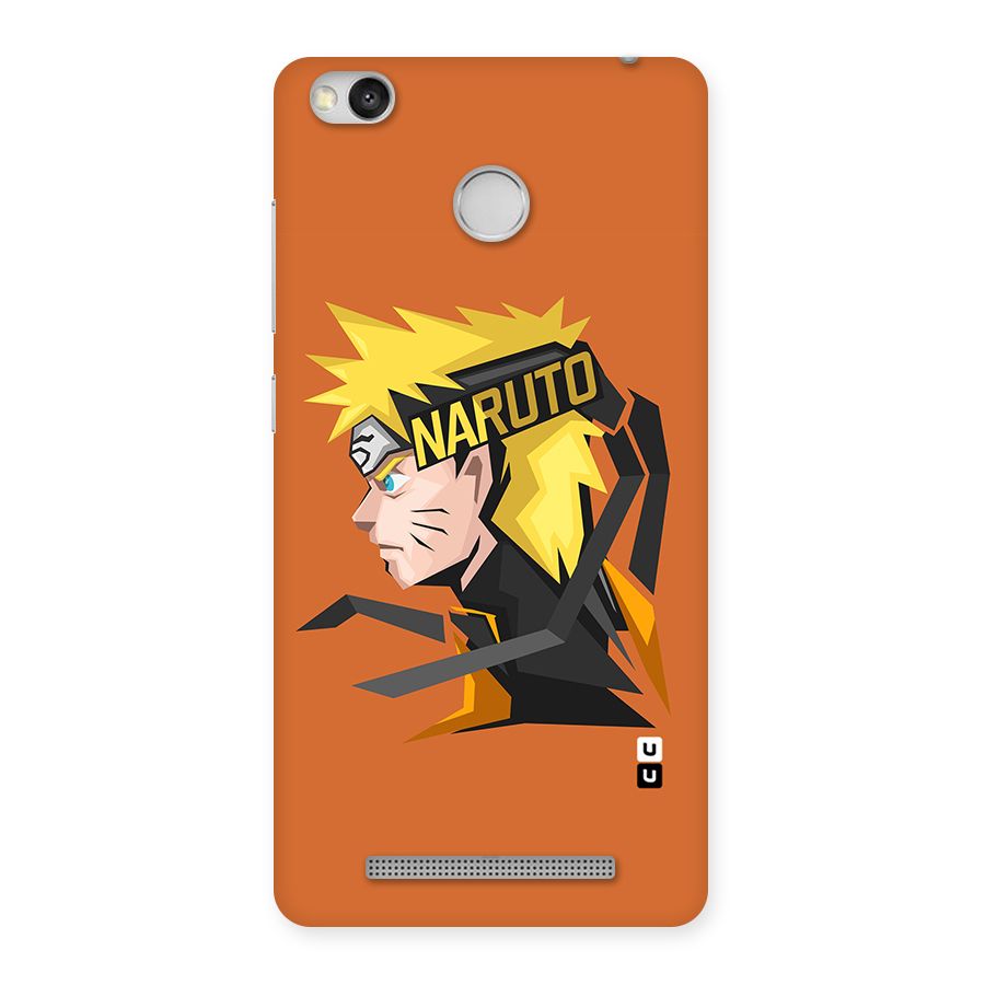 Minimal Naruto Artwork Back Case for Redmi 3S Prime