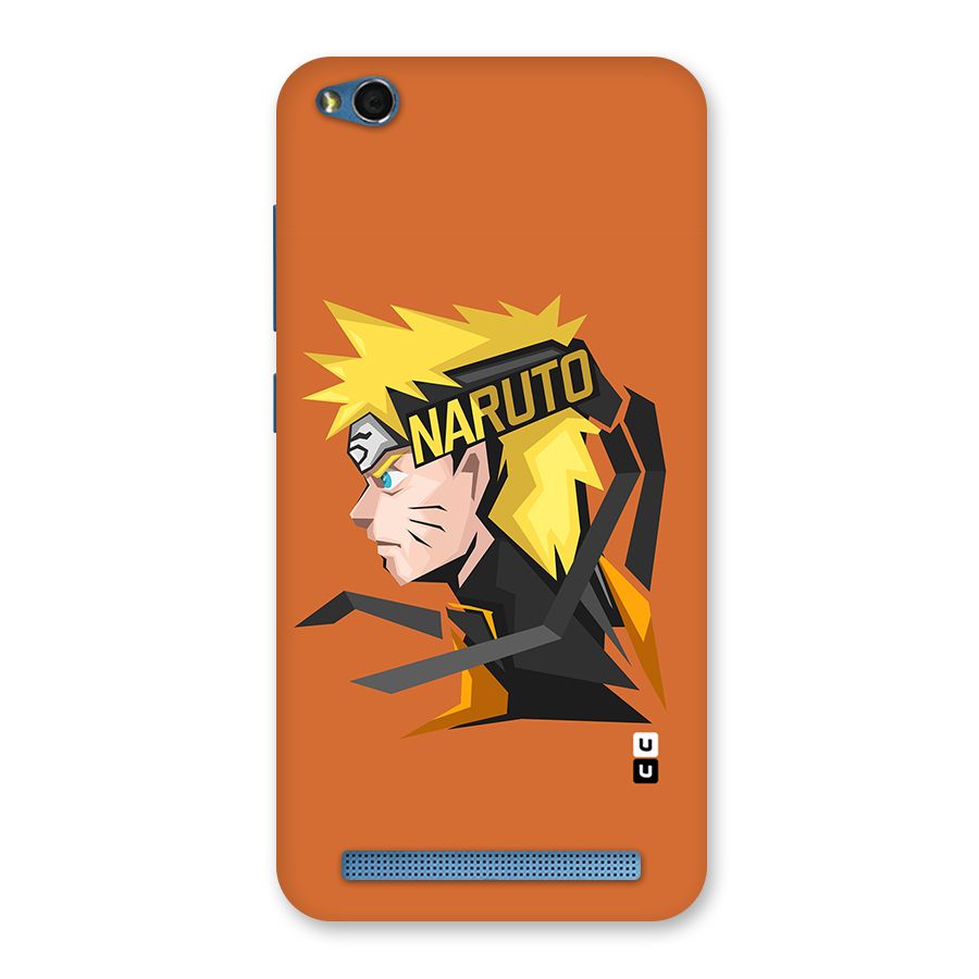 Minimal Naruto Artwork Back Case for Redmi 5A