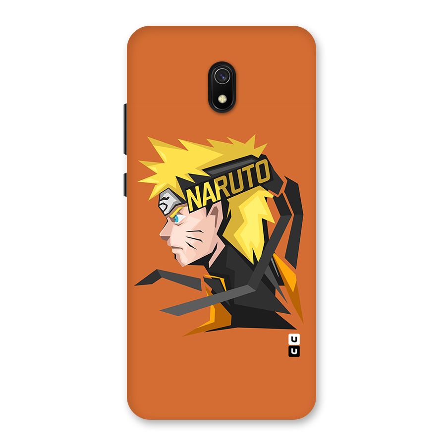 Minimal Naruto Artwork Back Case for Redmi 8A
