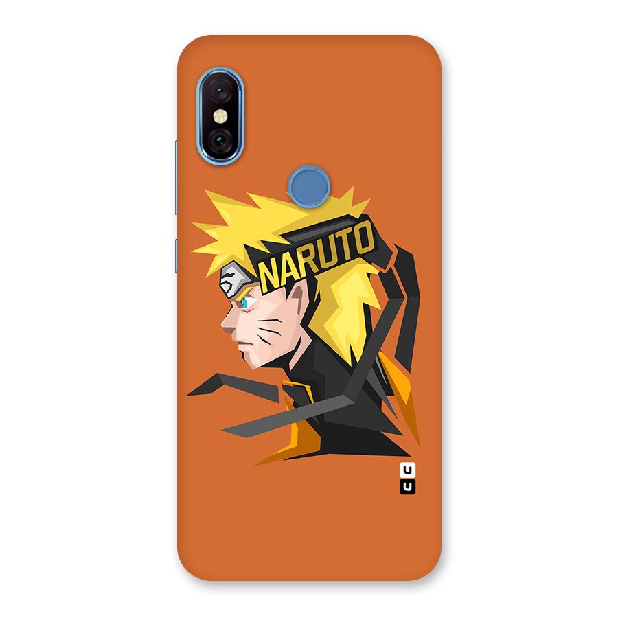 Minimal Naruto Artwork Back Case for Redmi Note 6 Pro