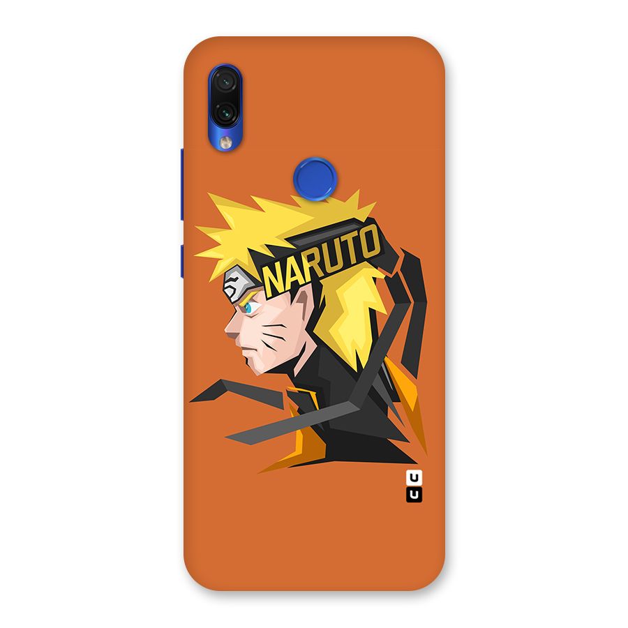 Minimal Naruto Artwork Back Case for Redmi Note 7S