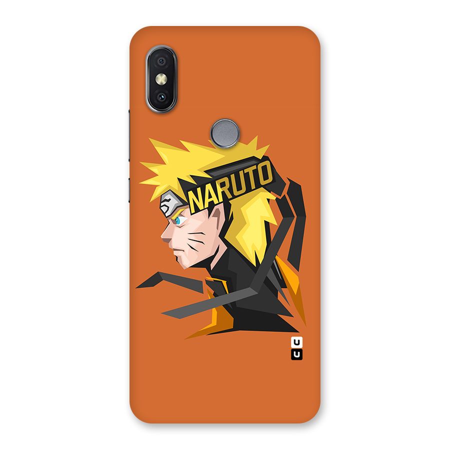 Minimal Naruto Artwork Back Case for Redmi Y2
