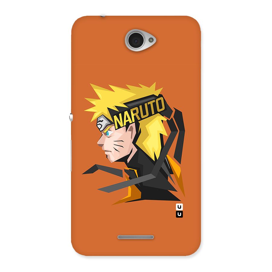 Minimal Naruto Artwork Back Case for Sony Xperia E4