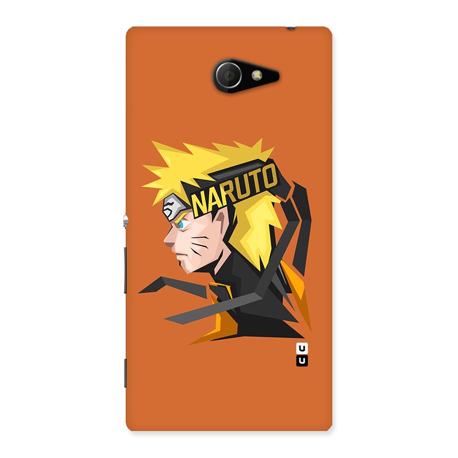Minimal Naruto Artwork Back Case for Sony Xperia M2