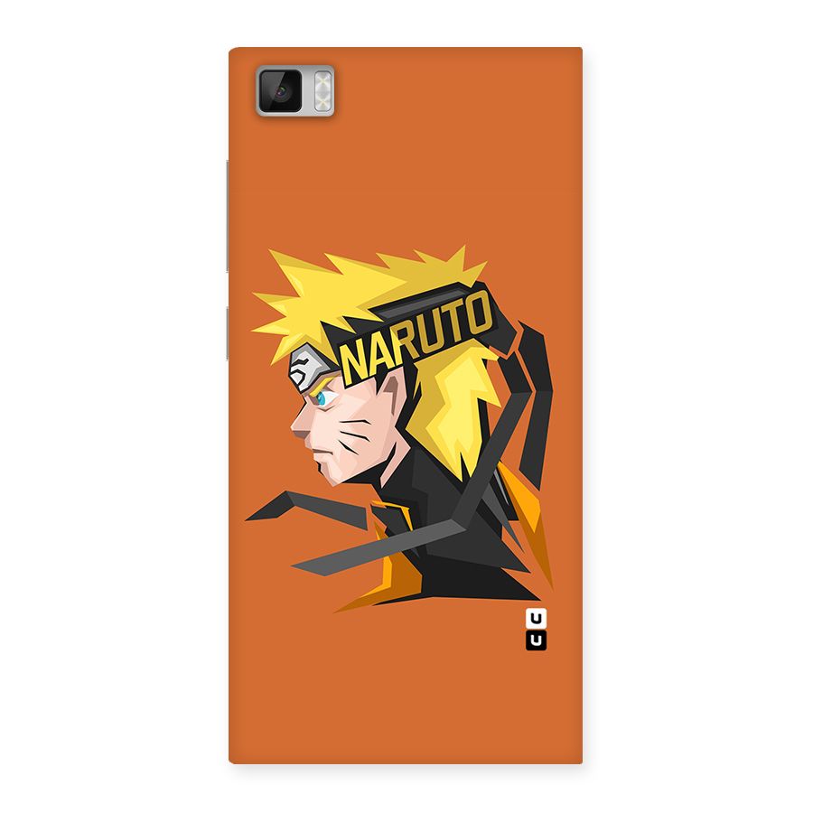 Minimal Naruto Artwork Back Case for Xiaomi Mi3