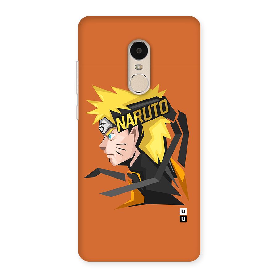 Minimal Naruto Artwork Back Case for Xiaomi Redmi Note 4
