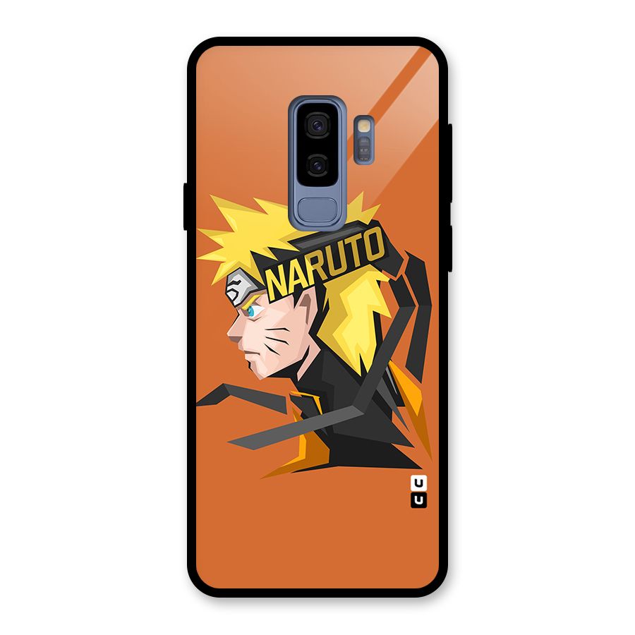 Minimal Naruto Artwork Glass Back Case for Galaxy S9 Plus