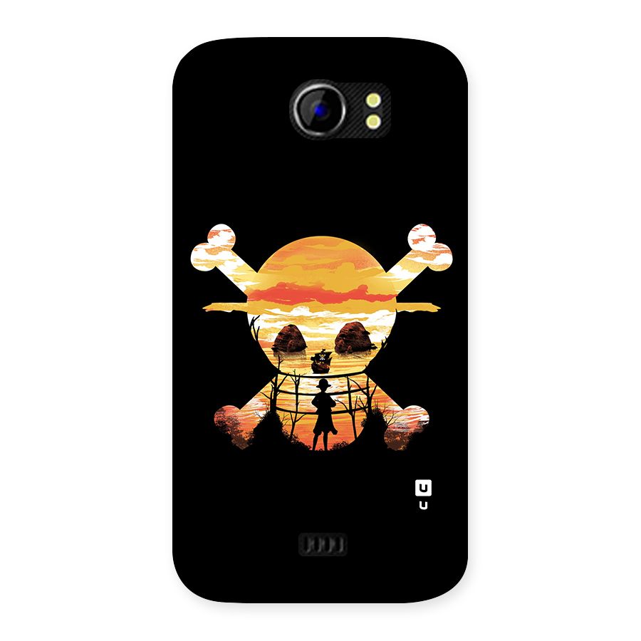 Minimal One Piece Back Case for Micromax Canvas 2 A110
