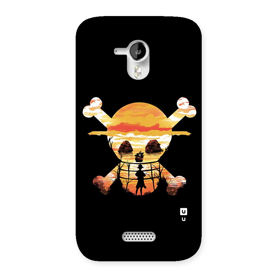 Minimal One Piece Back Case for Micromax Canvas HD A116