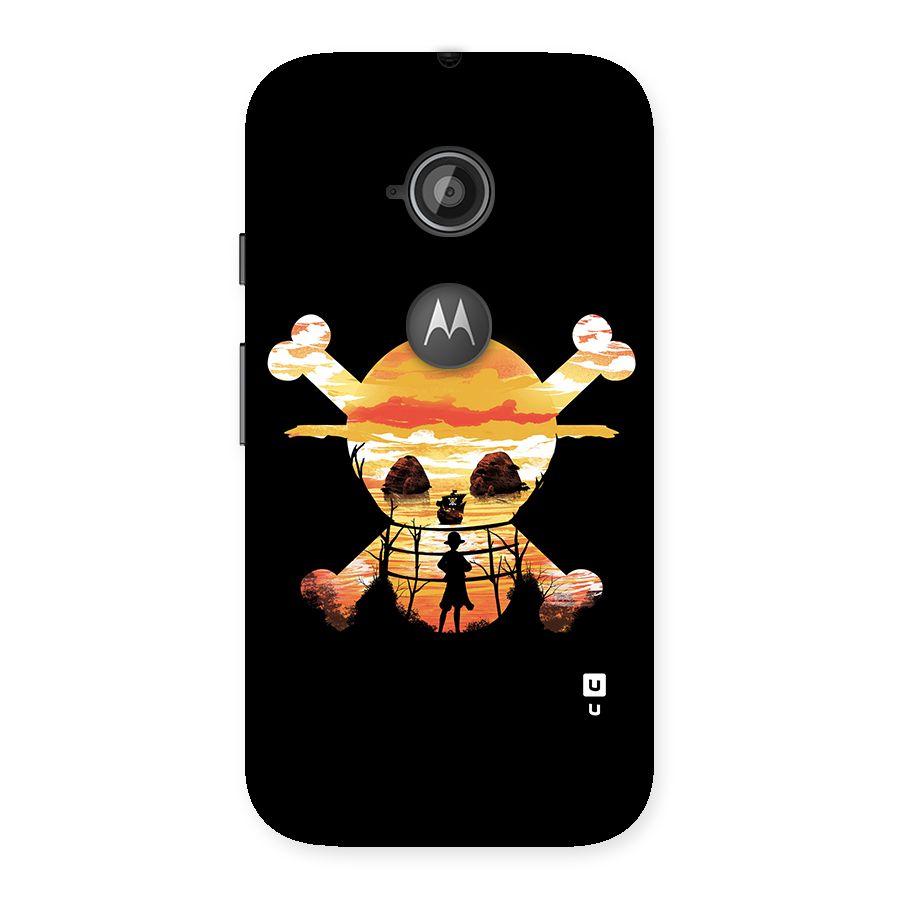 Minimal One Piece Back Case for Moto E 2nd Gen