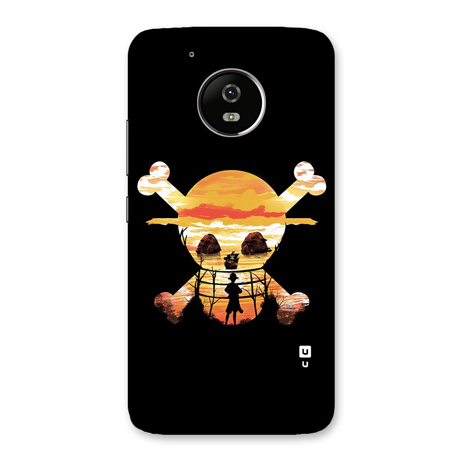 Minimal One Piece Back Case for Moto G5