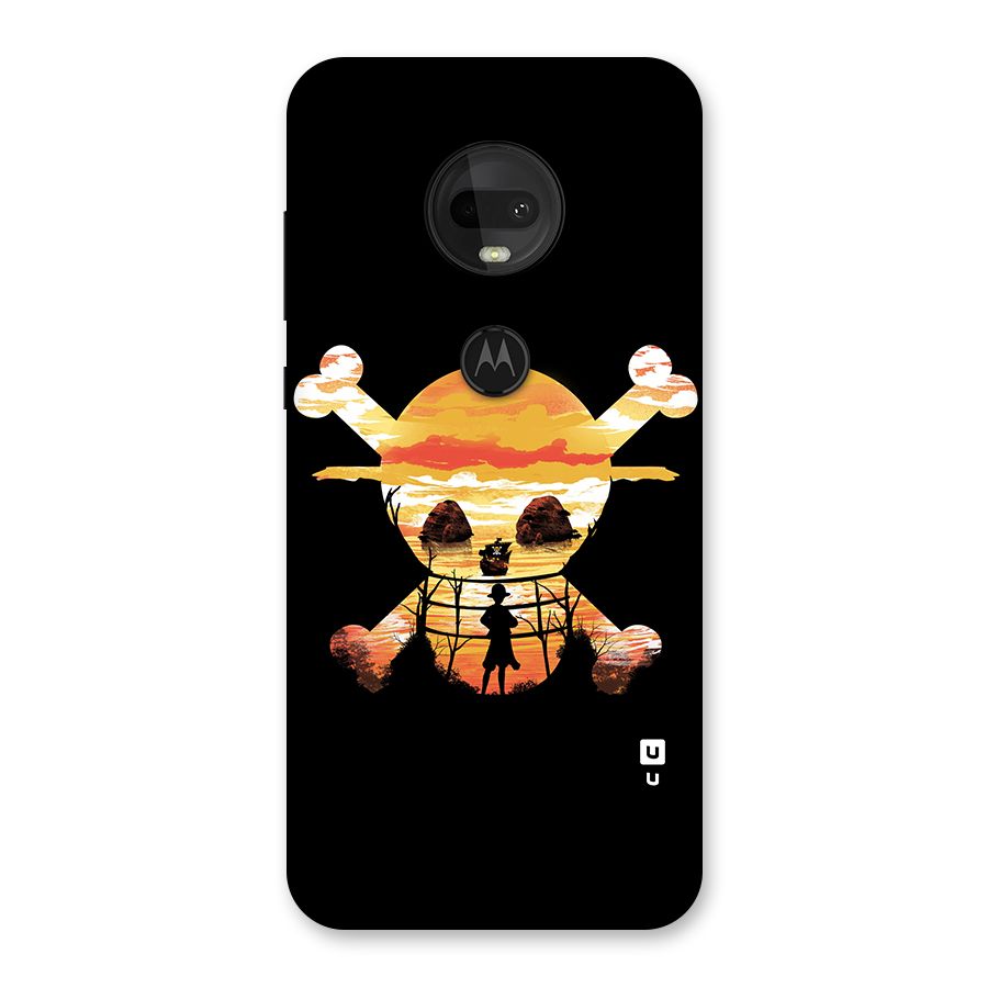 Minimal One Piece Back Case for Moto G7