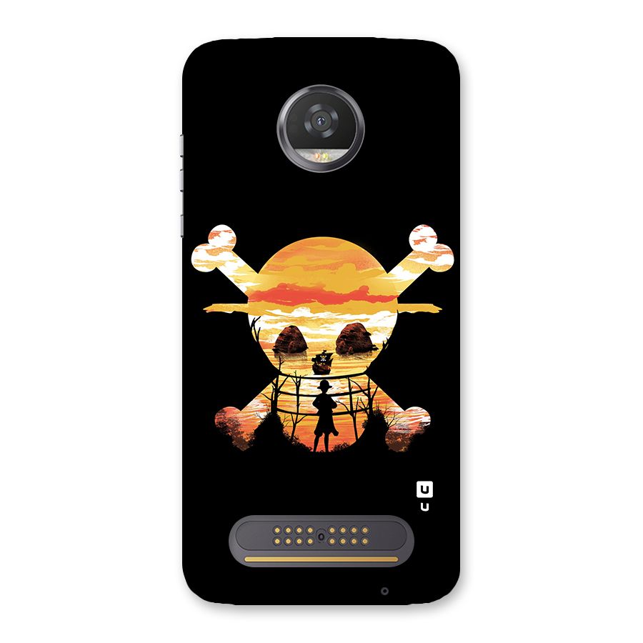 Minimal One Piece Back Case for Moto Z2 Play