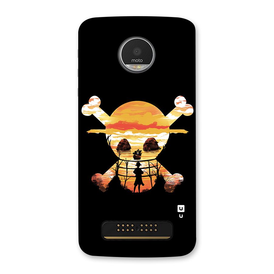 Minimal One Piece Back Case for Moto Z Play
