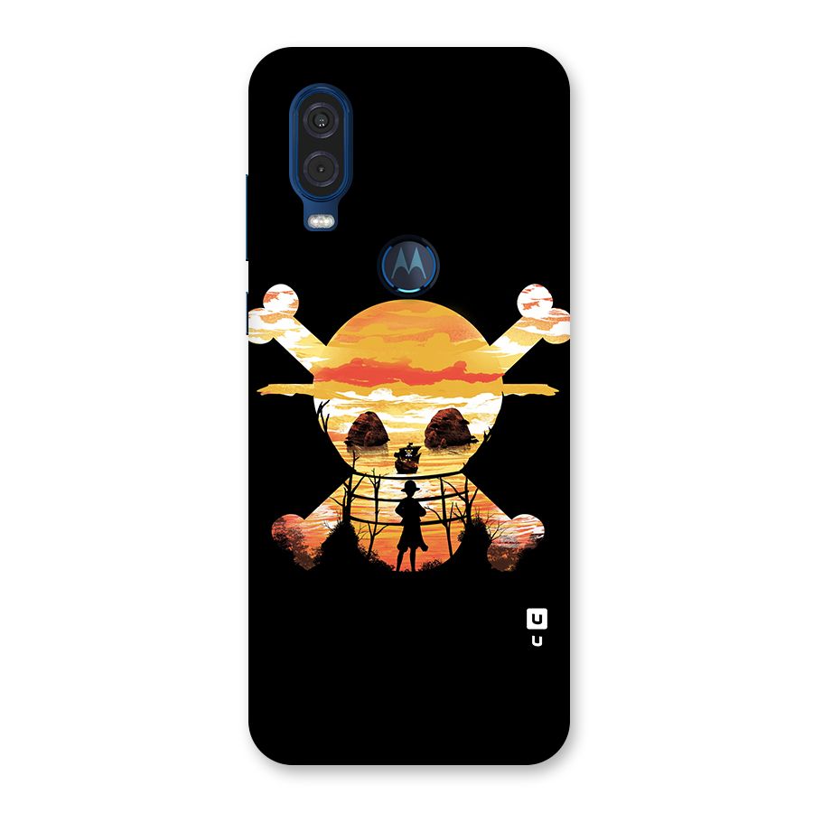Minimal One Piece Back Case for Motorola One Vision
