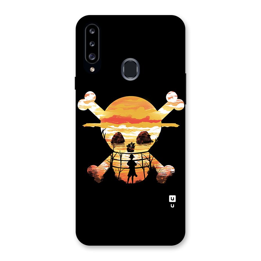 Minimal One Piece Back Case for Samsung Galaxy A20s