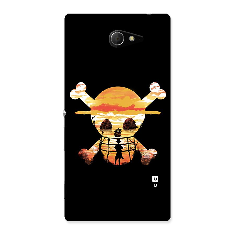 Minimal One Piece Back Case for Sony Xperia M2