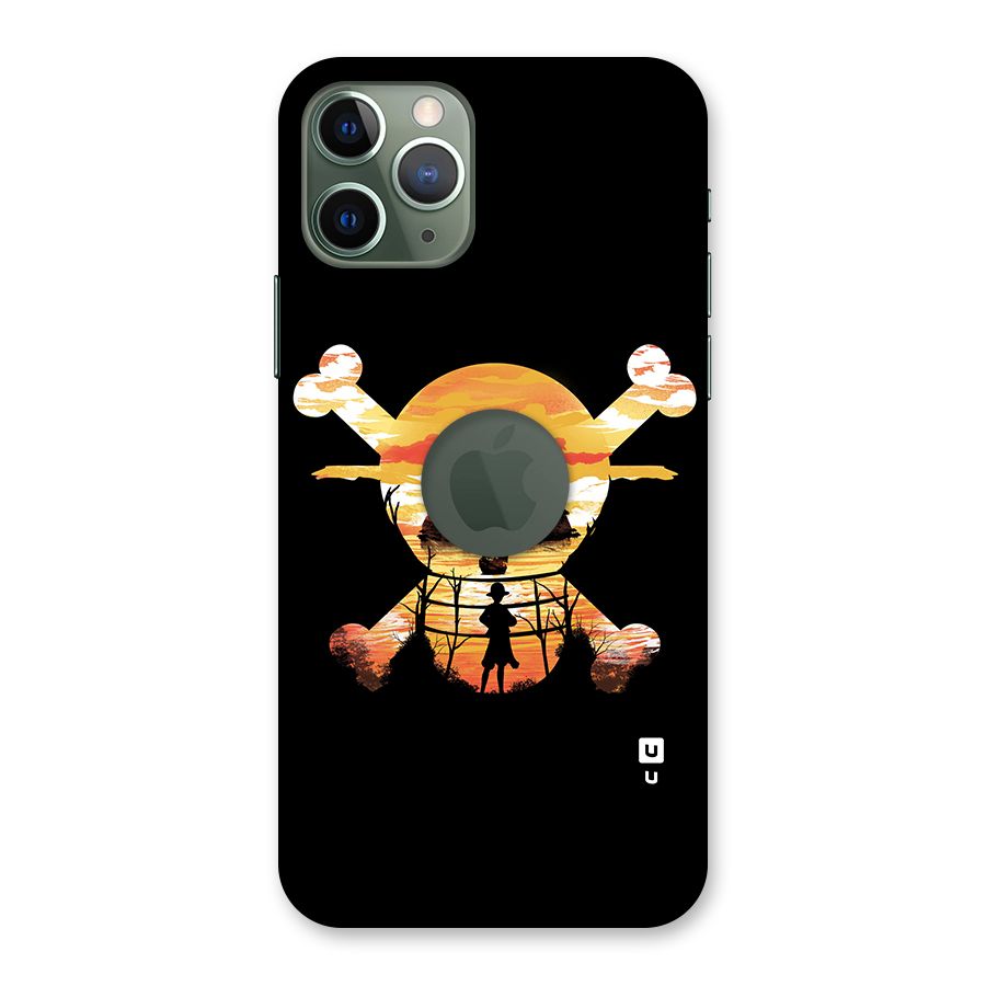 Minimal One Piece Back Case for iPhone 11 Pro Logo  Cut
