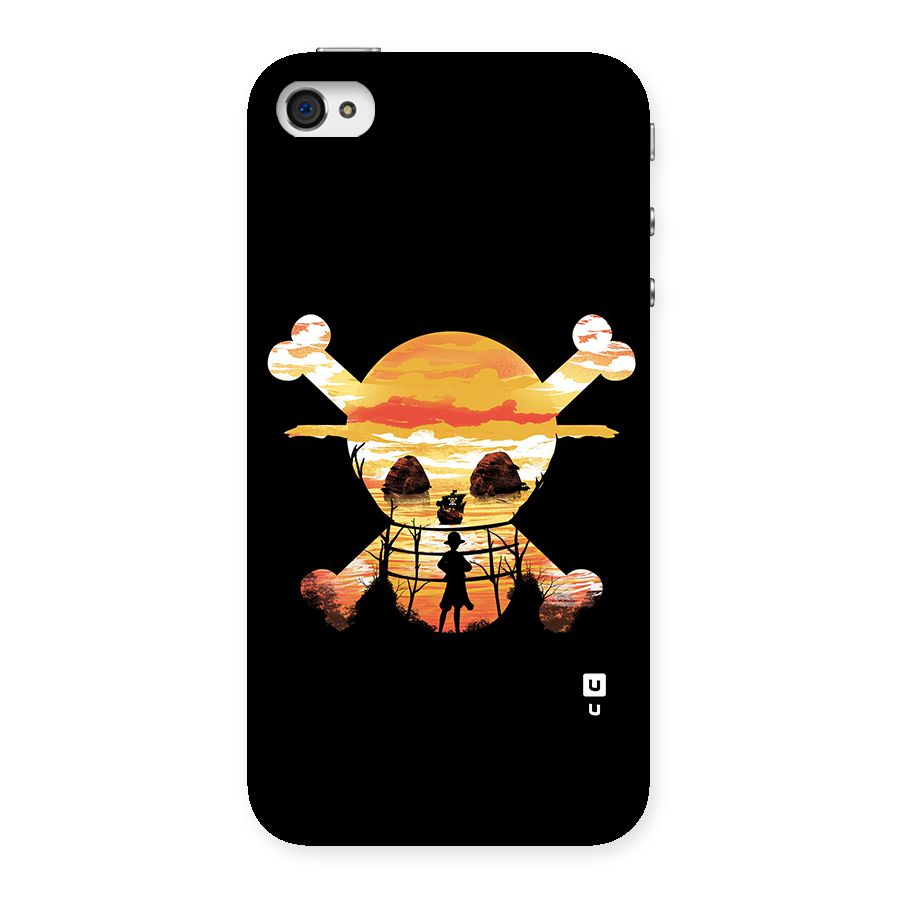 Minimal One Piece Back Case for iPhone 4 4s