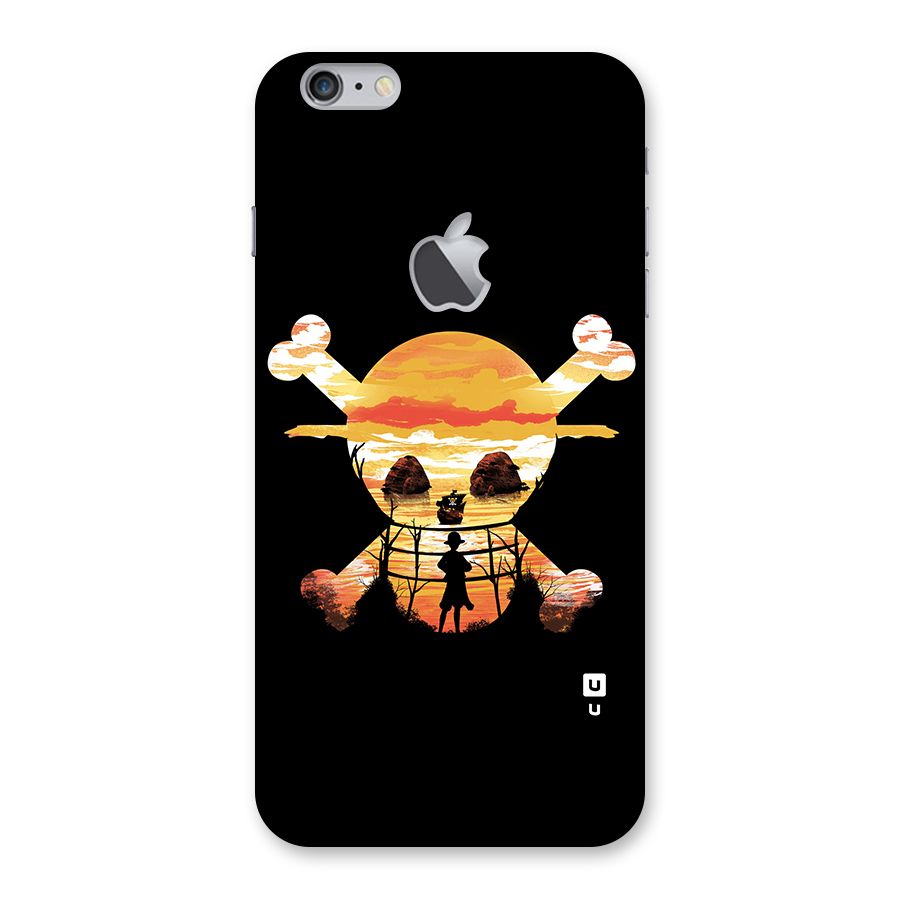 Minimal One Piece Back Case for iPhone 6 Plus 6S Plus Logo Cut
