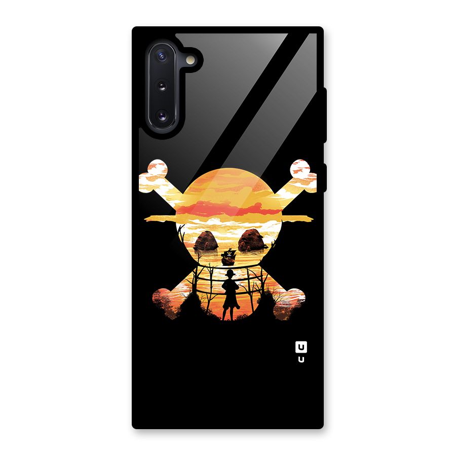 Minimal One Piece Glass Back Case for Galaxy Note 10